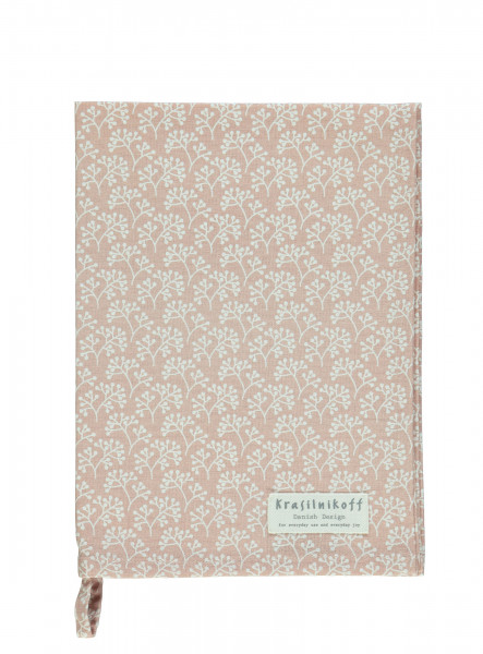 Geschirrtuch Berries Krasilnikoff Dusty Rose Baumwolle Handtuch