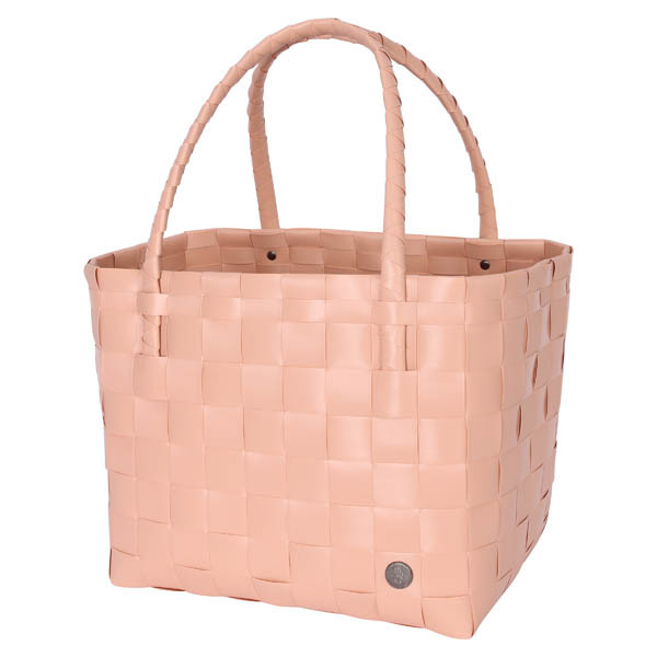 Handed By, Paris, Shopper, Bag, Korb, Handemade, reycelt, Einkaufskorb, apricot blush