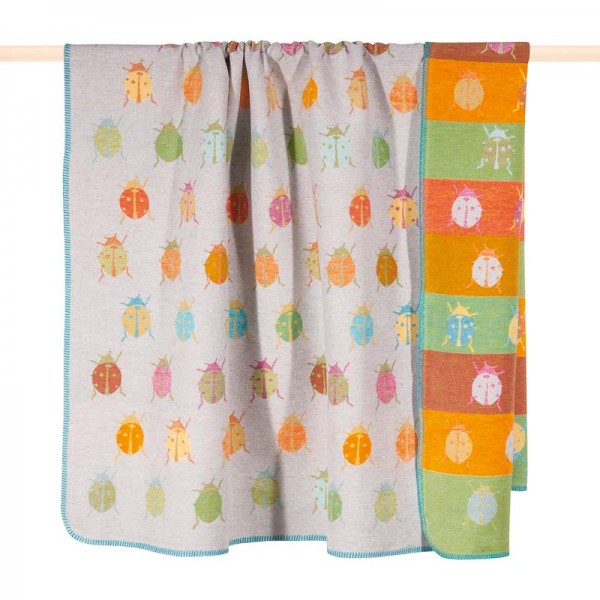 PAD Decke Lady Beetle Marienkäfer 150x200 cm multi