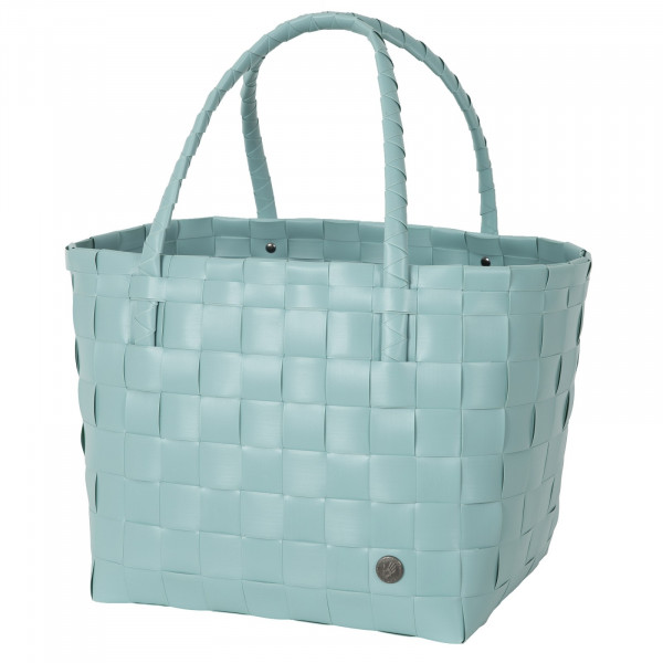 Handed By Einkaufstasche Paris dusty turquoise
