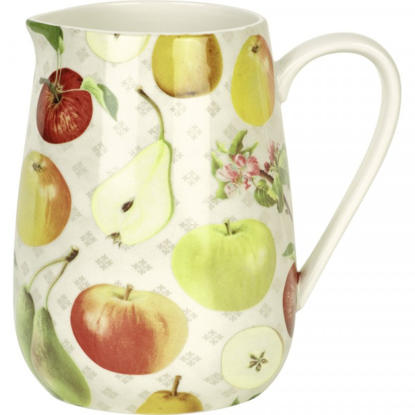 IHR Porzellan Krug Kanne Apple and Pear cream