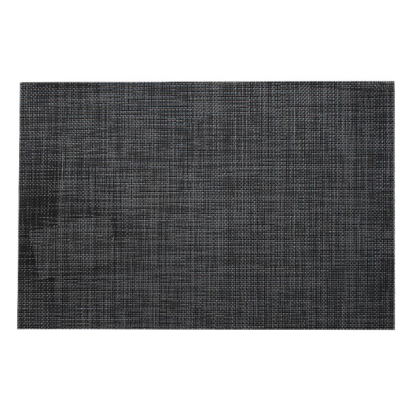 Tischset schwarz meliert