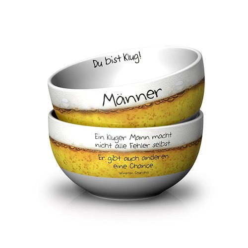 Geschenk für Dich :-) Schälchen Männer