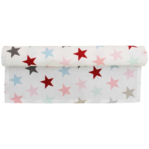 Krasilnikoff Tischläufer Sterne multicolor