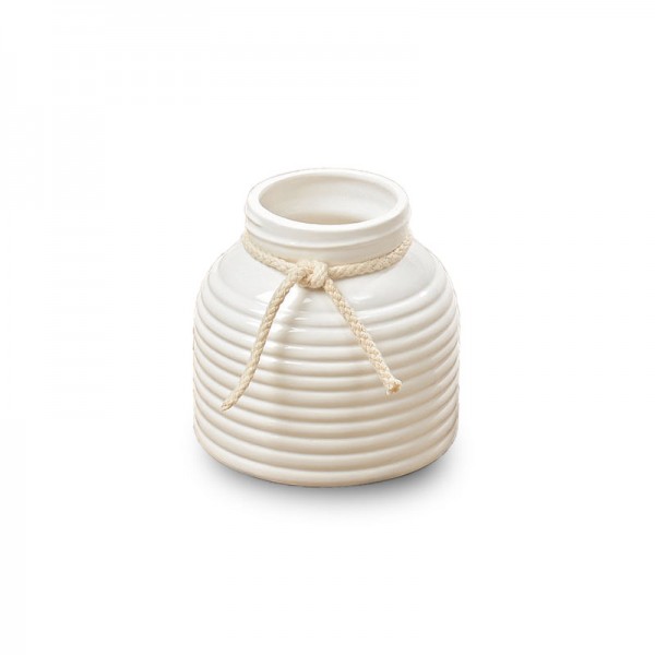 BOLTZE Vase Ellen weiß
