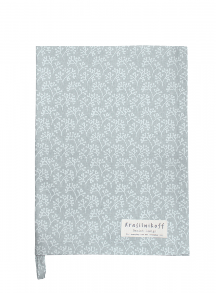 Berries White on Grey Geschirrtuch Krasilnikoff Küche Accessoires