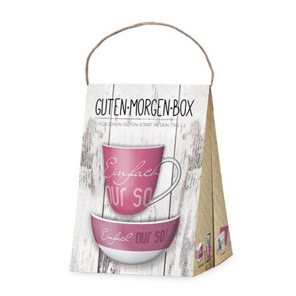 Geschenk für Dich :-) Guten Morgen Box Einfach nur so