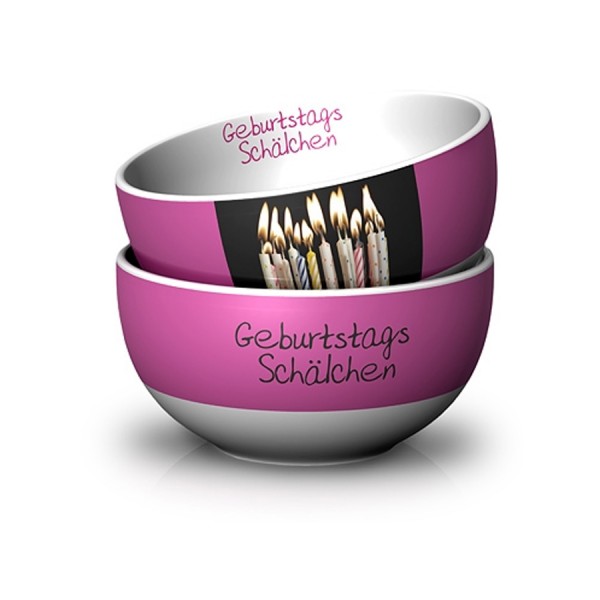 Geschenk für Dich :-) Schälchen Geburtstag