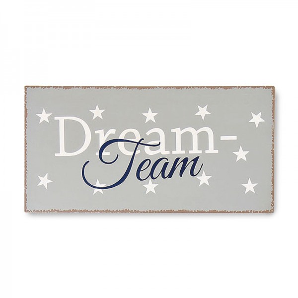 BOLTZE Metallschild Dream-Team