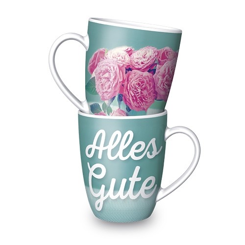Geschenk für Dich :-) Becher Alles Gute